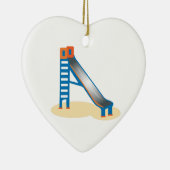 Ornement En Céramique Glissière de terrain de jeu (Droite)