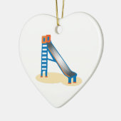 Ornement En Céramique Glissière de terrain de jeu (Gauche)