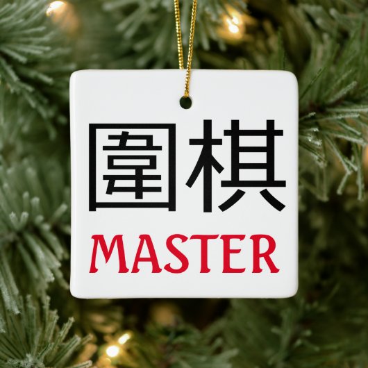 Ornement En Céramique Go (jeu) Master (Arbre)