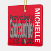 ORNEMENT EN CÉRAMIQUE GODDAUGHTER (Gauche)