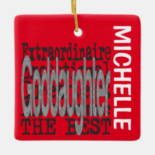ORNEMENT EN CÉRAMIQUE GODDAUGHTER