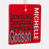 Ornement En Céramique Godson d'oeil CUSTOM (Droite)