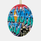 Ornement En Céramique graffiti ny (Droite)