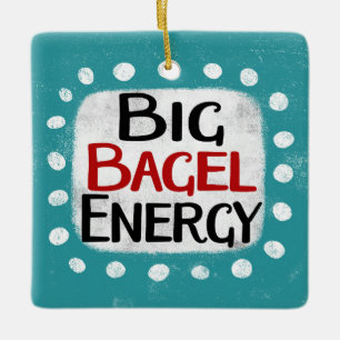 Ornement En Céramique Grand Bagel Energy Orament