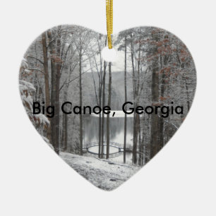 Ornement En Céramique Grand canoë, la Géorgie