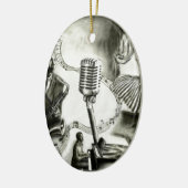 Ornement En Céramique Grand jazz (Gauche)