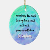 Ornement en céramique grand-mère (Droite)