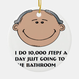 Ornement En Céramique Grand-papa