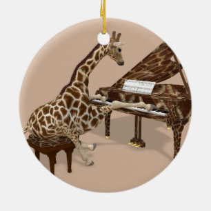 Ornement En Céramique Grand piano de Talented Giraffe