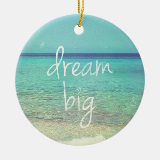 Ornement En Céramique Grand rêveur (Devant)