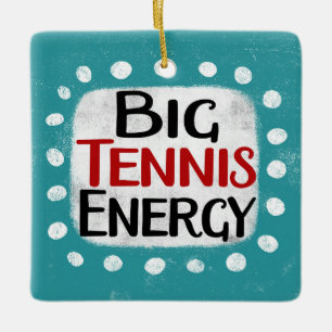 Ornement En Céramique Grand Tennis Energy Orament
