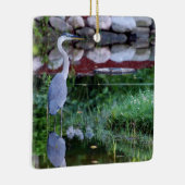 Ornement En Céramique Grand Zen Bleu (Droite)