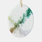 Ornement En Céramique Grande technologie d'analytique de visualisation (Droite)