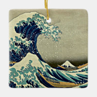 Grande vague de Kanagawa, célèbre peinture,