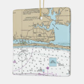 Ornement En Céramique Graphique de Fort Walton Beach (Gauche)