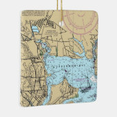 Ornement En Céramique Graphique de l'IRC de Greenwich Est (Droite)