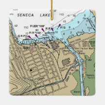 Graphique NY de Seneca Lake Watkins