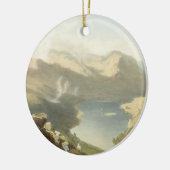 Ornement En Céramique Grasmere de Langdale est tombé, 'du LAK anglais (Gauche)