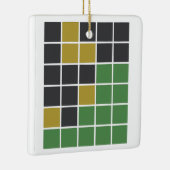 Ornement En Céramique Grille de mots 1 (Droite)