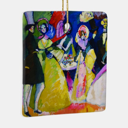 Ornement En Céramique Groupe en Crinolines par Wassily Kandinsky (Droite)