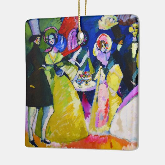 Ornement En Céramique Groupe en Crinolines par Wassily Kandinsky (Gauche)