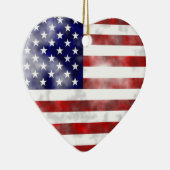 Ornement En Céramique Grunge Etats-Unis (Droite)