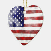 Ornement En Céramique Grunge Etats-Unis (Gauche)