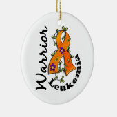 Ornement En Céramique Guerrier 15 de leucémie (Droite)