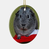 Ornement En Céramique Guinea Pig Christmas (Droite)