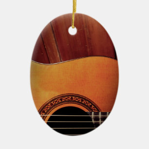 Ornement En Céramique Guitare acoustique