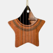 Ornement En Céramique Guitare rustique (Droite)