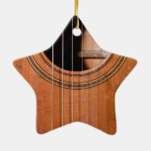 Ornement En Céramique Guitare rustique (Dos)