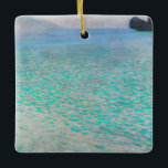 Ornement En Céramique Gustav Klimt - Attersee<br><div class="desc">Attersee - Gustav Klimt, Huile sur toile, 1910</div>