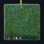 Ornement En Céramique Gustav Klimt - Le Parc<br><div class="desc">Le Parc - Gustav Klimt,  Huile sur Toile,  1910</div>
