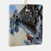 Ornement En Céramique Gustave Caillebotte - Le Pont de l'Europe (Droite)