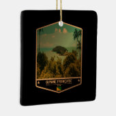 Ornement En Céramique Guyane française (Droite)