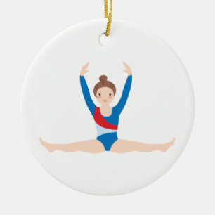 Ornement En Céramique Gymnastique