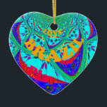 Ornement En Céramique Hakuna Matata Brazil Festival colors.png<br><div class="desc">I love Brazil Parties and music, the celebration of beautiful colors and the great friendly people who flock this amazing place to share the love and the joy of just being together in a spirit of peace, love and unity. What makes the lovely colors one of my favorite work of...</div>