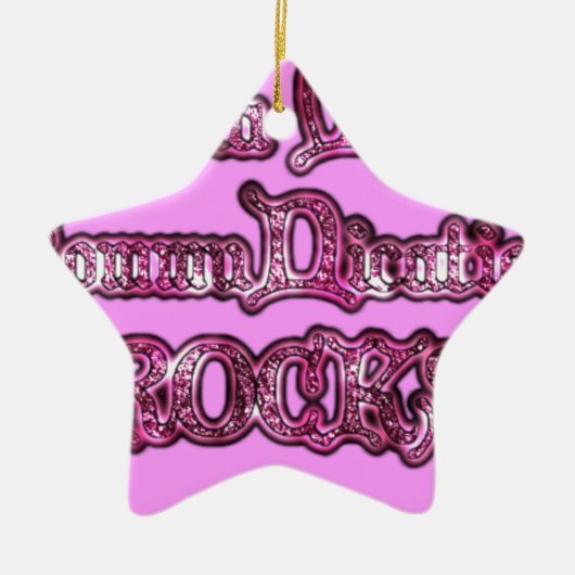 Ornement En Céramique Hakuna Matata Communication ROCKS Art Print (Devant)