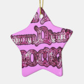 Ornement En Céramique Hakuna Matata Communication ROCKS Art Print (Gauche)