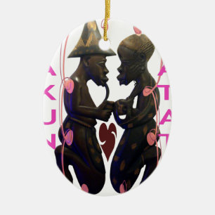 Ornement En Céramique Hakuna Matata Hakunamatata