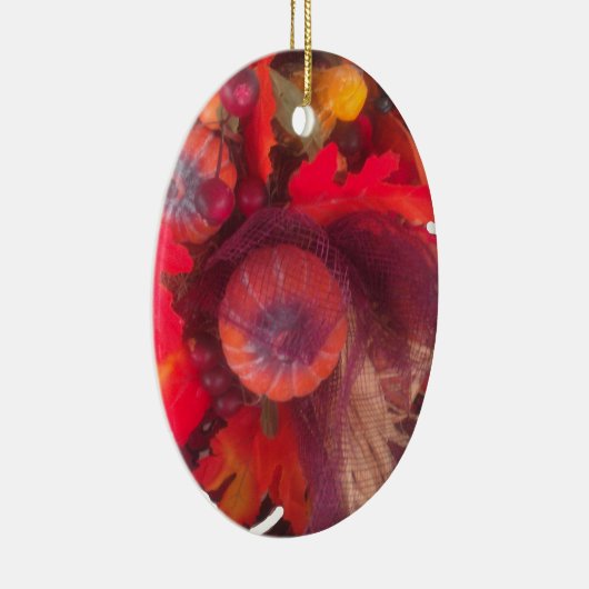 Ornement En Céramique Hakuna Matata Pumkin spécial Panier de fruits cade (Droite)