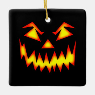 Ornement En Céramique Halloween effrayant