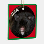 Ornement En Céramique Hamster syrien pour animaux de compagnie - Hamster (Droite)