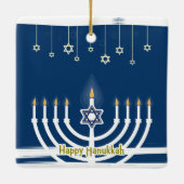 Ornement en céramique Hanoukka (Dos)