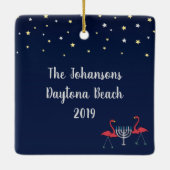 Ornement En Céramique Hanoukka des Snowbirds (Dos)