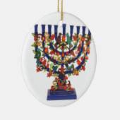 ORNEMENT EN CÉRAMIQUE HANOUKKA HEUREUX (Droite)