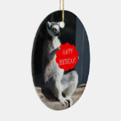 Ornement En Céramique Happy Birthday (Droite)