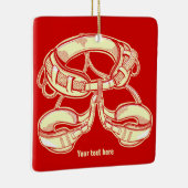 Ornement En Céramique Harnais escalade (Droite)