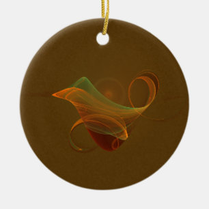 Ornement En Céramique Harvestini Faery Martini Art